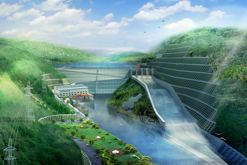 海北老挝南塔河1号水电站项目